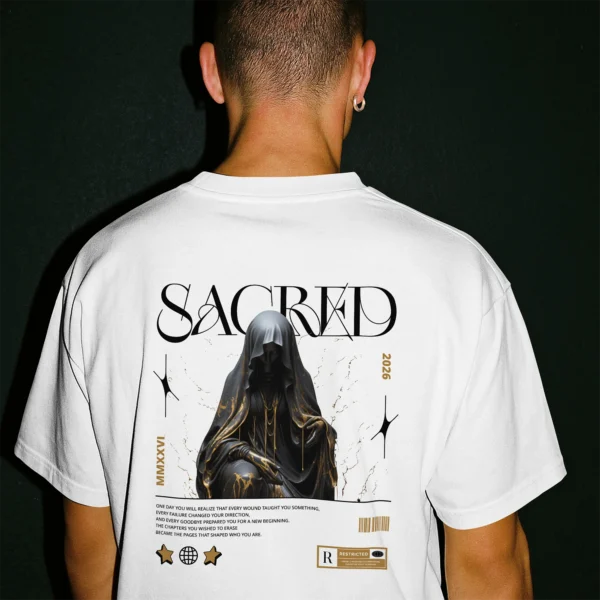 koszulka-oversize-biala-z-nadrukiem-sacred